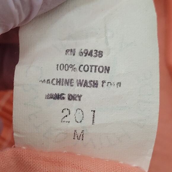 Vintage 80s Booty Gym Shorts Womens Medium Peach Pink USA - Picture 4 of 14